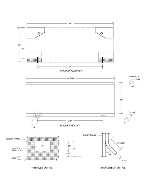 standard skid steer quick attach dimensions|universal skid steer quick hitch.